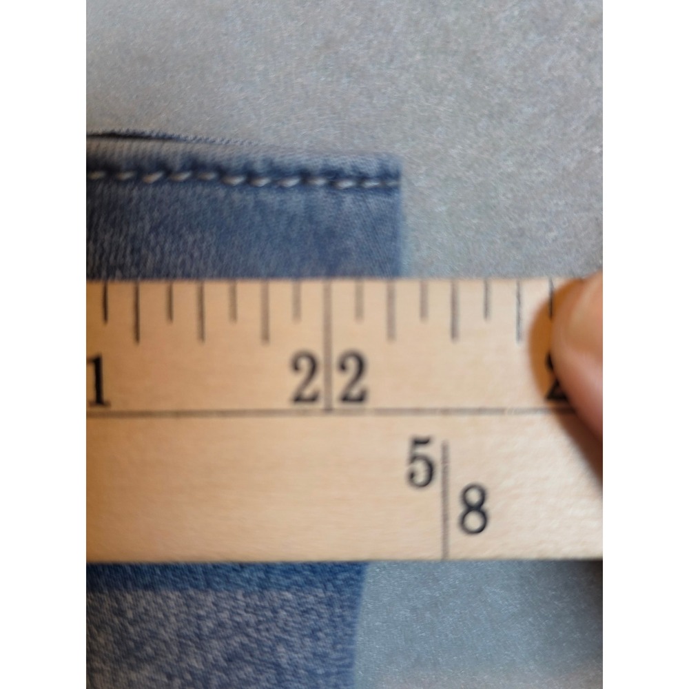 Laurie Felt Silky Denim Curve Ankle Skinny Jeans Light Wash 2XP Comfort Waist - Picture 9 of 15